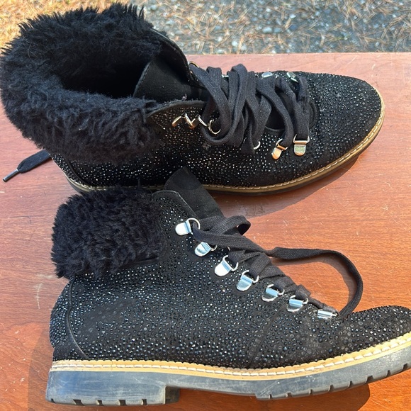 Black INC sparkle boots - Picture 3 of 3